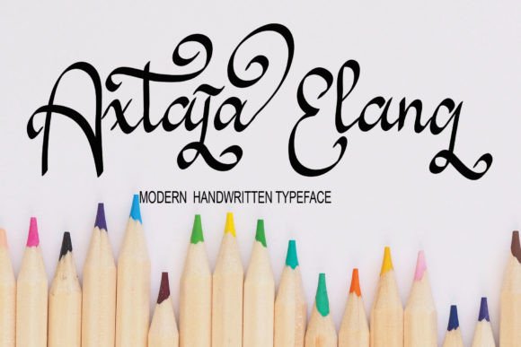 Axtaja Elang: A Modern Script Font for Impactful Digital Marketing