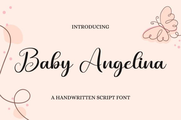 Baby Angelina: A Timeless Script Font for Elegant Editorial Design