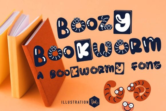 Boozy Bookworm: A Cute Handwritten Font for Business Branding