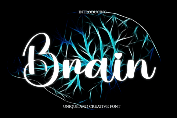Brain: A Modern Handwritten Font That Elevates Handmade Product Design