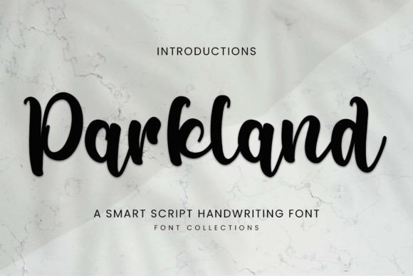 Bring Elegance to Your Handmade Shop with the Parkland Script Font