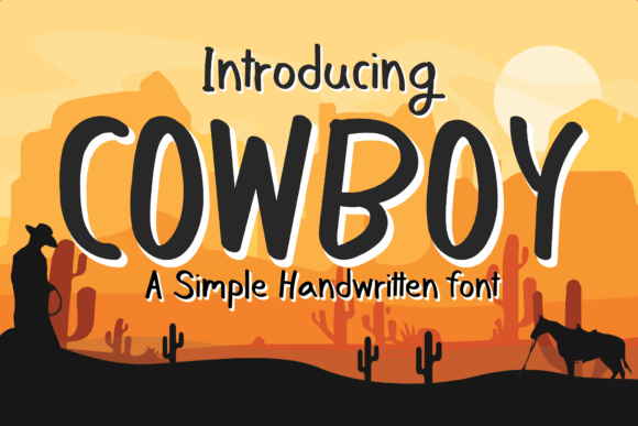 Cowboy: A Handwritten Font That Elevates Modern Web Design