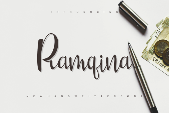 Elevate Your Craft with the Ramqina Handwritten Font