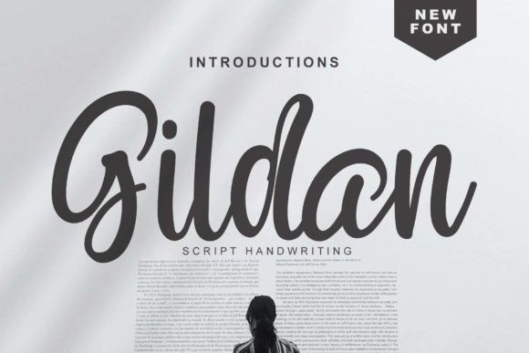 Gildan: A Sweet Script Font That Elevates Small Business Branding