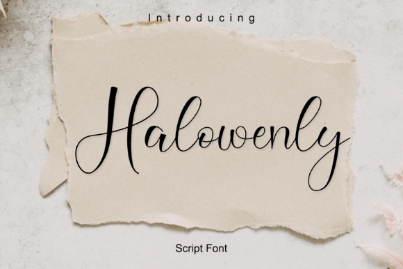 Halowenly: A Fresh Handwritten Font for Modern Web Design