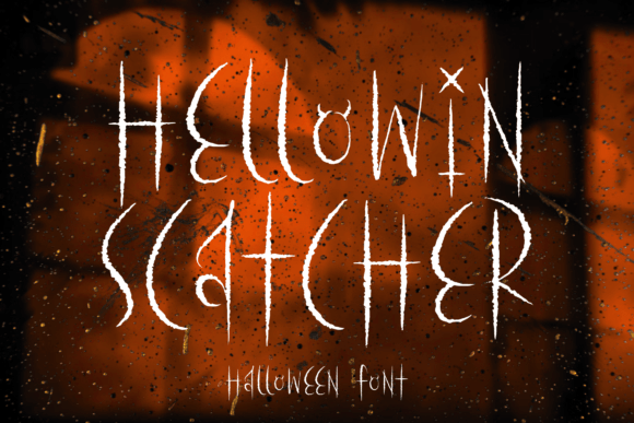 Hellowin Scatcher: A Halloween Font for Impactful Campaign Typography