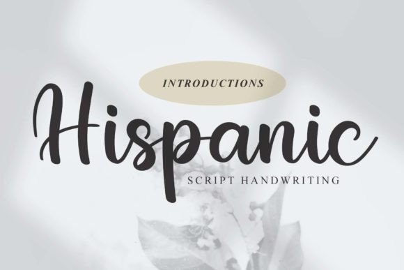Hispanic Font: Elevating Campaign Visuals with Elegant Script Typography