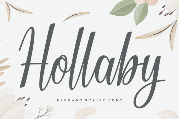 Hollaby: A Classy Script Typeface for Scroll-Stopping Digital Campaigns