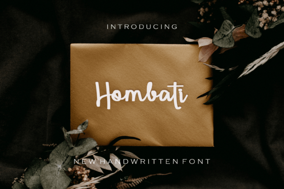 Hombati: A Handwritten Font That Brings Warmth to Editorial Design