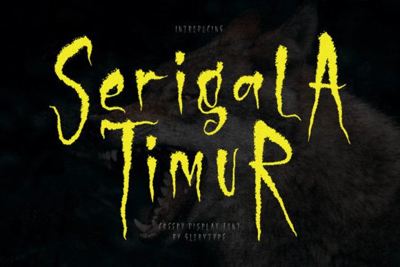 How Serigala Timur Adds Personality to Campaign Visuals with Typographic Impact