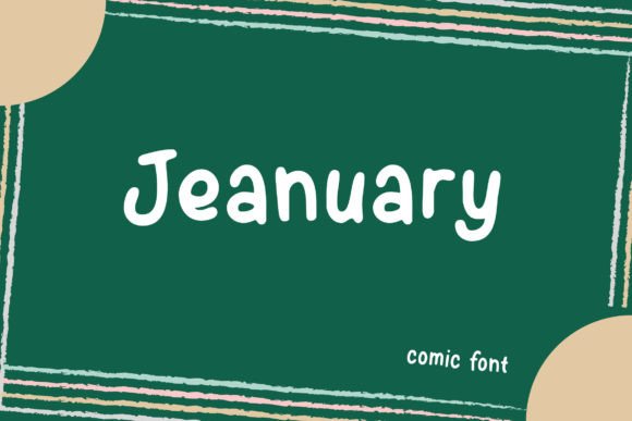 Jeanuary: A Handwritten Font That Brings Charm to Every Craft