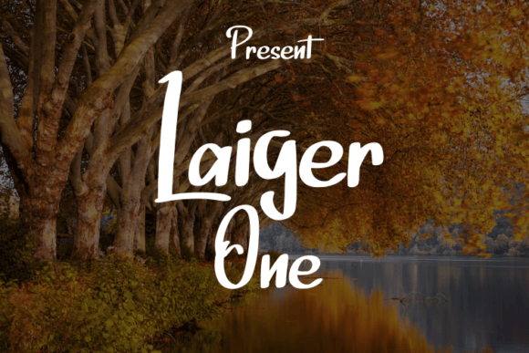 Laiger One: A Handwritten Font That Elevates Small Business Branding