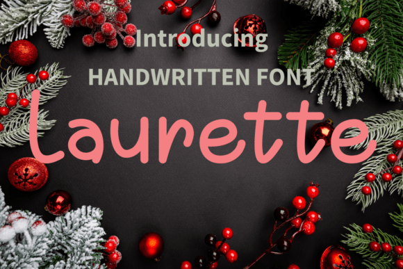Laurette: A Whimsical Handwritten Font for Modern Web Design Projects