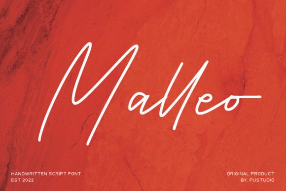 Malleo: A Script Font That Elevates Small Business Branding