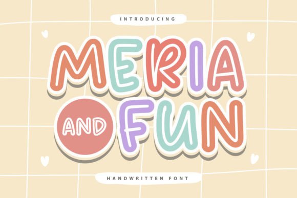 Meria and Fun: A Handwritten Font That Brings Personality to Editorial Design