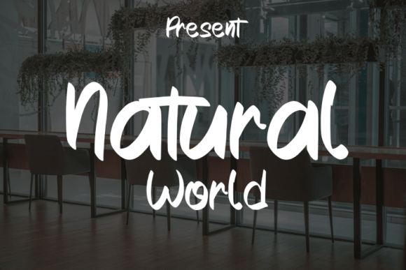 Natural World: A Handwritten Font for Digital Brands and Web Designers