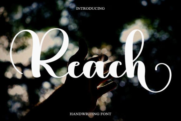 Reach: A Handwritten Font That Elevates Web Typography