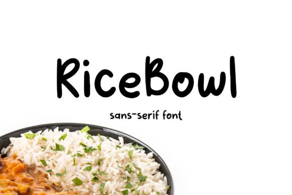 Ricebowl: A Modern Handwritten Font for Scroll-Stopping Digital Content