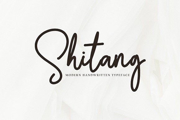 Shitang: A Handwritten Script Font That Elevates Editorial Design