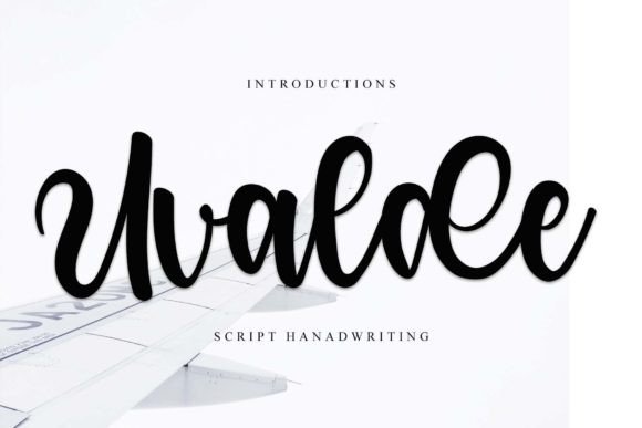 Uvalde: A Stylish Handwritten Font for Impactful Campaign Design