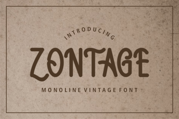 Zontage: A Handwritten Font That Elevates Small Business Branding
